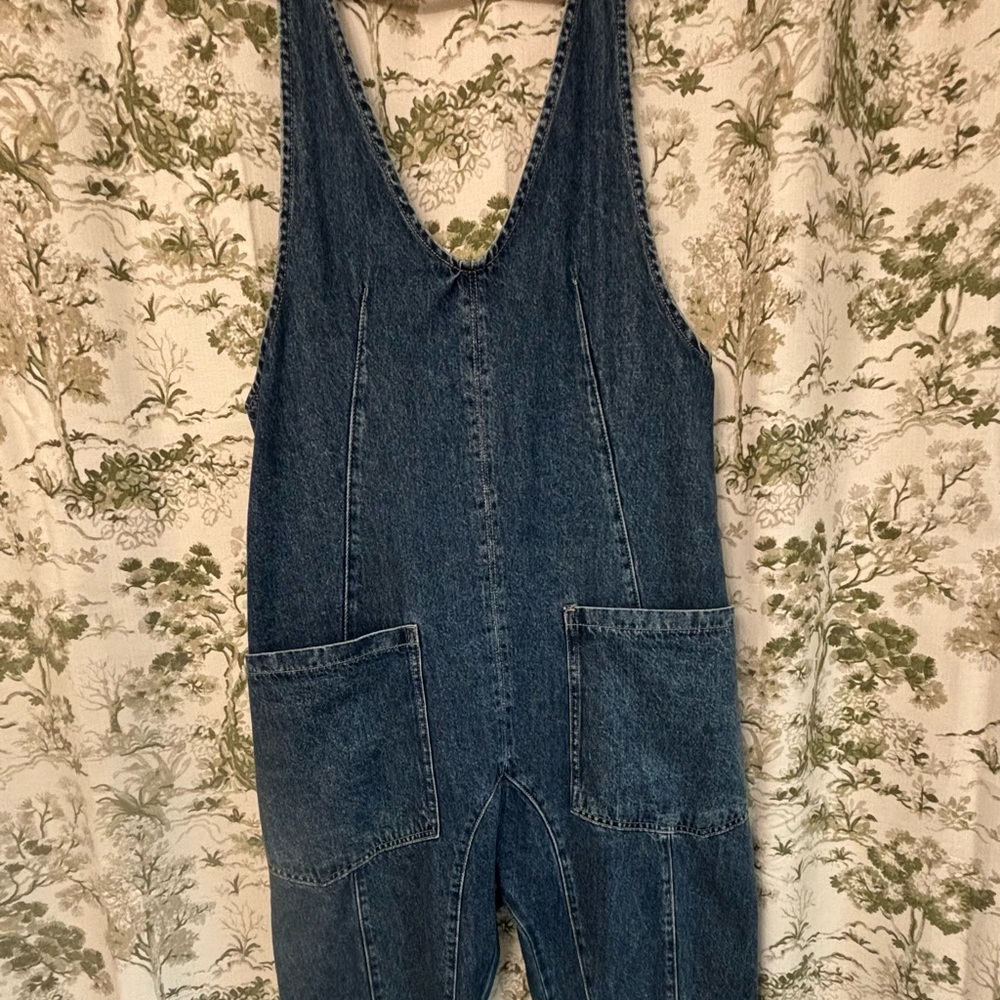 We The Free Denim Jumpsuit